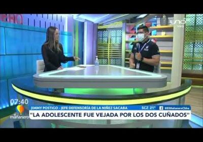 Adolescente de 13 años fue abusada sexualmente por sus cuñados| Cochabamba| El Mañanero