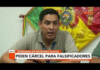 Piden cárcel para los falsificadores de documento de Montero Hoyos