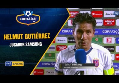 Estas fueron las palabras de Helmut Gutiérrez, jugador Samsung del partido.