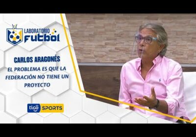 Carlos Aragonés comenta que el problema es que la federación no tiene un proyecto.
