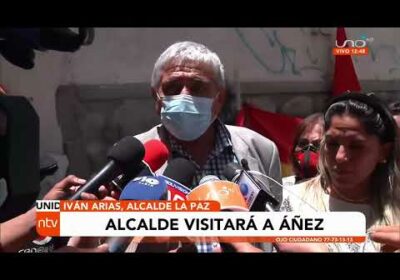 Alcalde de La Paz visitará a Áñez
