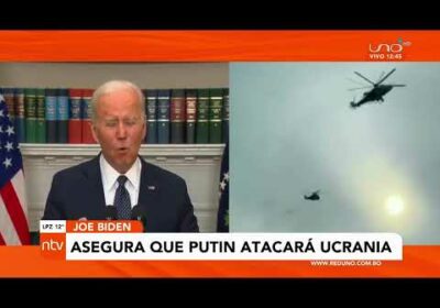 Biden asegura que Putin atacará a Ucrania