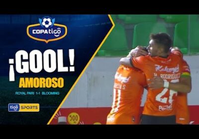 #CopaTigo🏆 Amoroso capitalizó un gran pase filtrado de García para dejar en el camino a Uraezaña.
