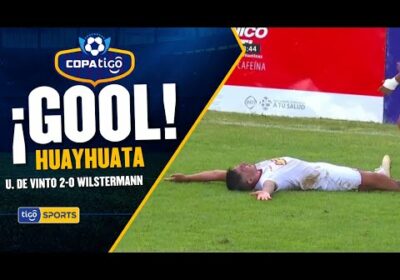 ¡Gol de Universitario de Vinto! Huayhuata ejecutó desde los 12 pasos para aumentar la ventaja