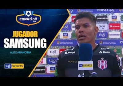 #CopaTigo🏆 Estas fueron las palabras del Jugador Samsung, Álex Arancibia. #TigoSportsBolivia⚽