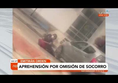 Emitirán aprehensión por emisión de socorro contra mujer que huyó luego de chocar un peatón