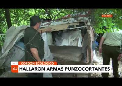 30 arrestados luego de operativo realizado por la policía en el cordón ecológico