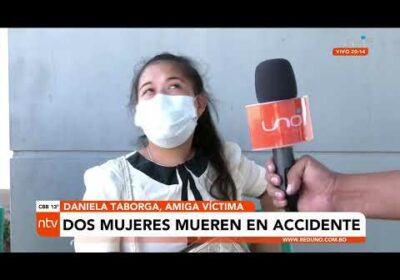 Mueren dos mujeres en accidente de transito