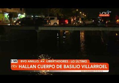 Hallan sin vida el cuerpo del hombre que habría caído a un canal de drenaje