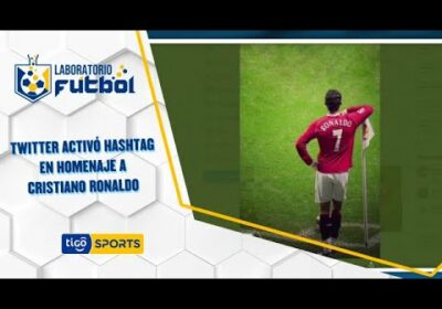Twitter activó hashtag en homenaje a Cristiano Ronaldo. CR7 Goat: “Greatest of all time”