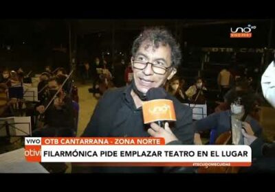 Proyecto de Filarmónica divide a vecinos de la OTB Cantarrana |Notivisión |Cochabamba