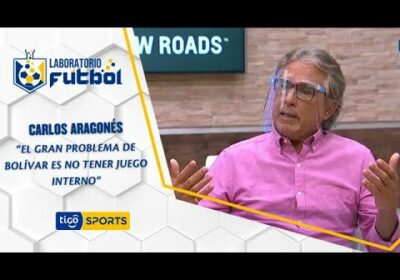Carlos Aragonés: “El gran problema de Bolívar es no tener juego interno”.