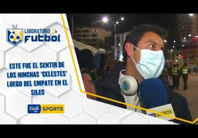 Este fue el sentir de los hinchas ‘Celestes’ luego del empate en el Siles.