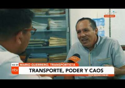 #ReportajeEspecial | Transporte, poder y caos