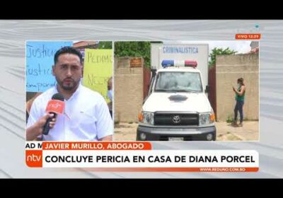 Concluye pericia en casa de Diana Porcel