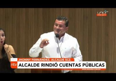 Alcalde de Santa Cruz rindió cuentas públicas
