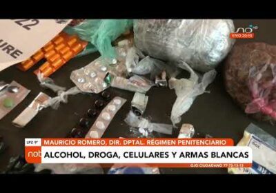 Realizaron requisas en el penal de Palmasola