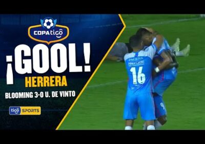 ¡Gol de Blooming! Herrera con un tremendo gran derechazo desde fuera del área amplía la diferencia