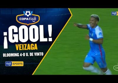 ¡Gol de Blooming! Veizaga con un buen remate anota el cuarto tanto de la noche para la ‘Academia’