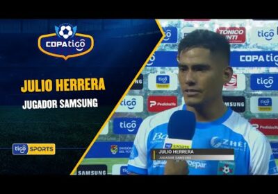 Estas fueron las palabras de Julio Herrera, figura Samsung del partido. #TigoSportsBolivia