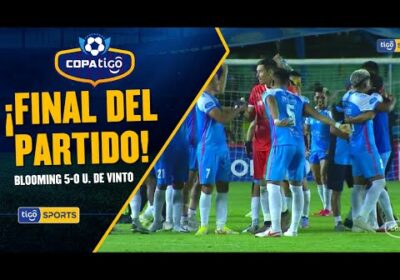 ¡Final del partido! Blooming goleó a Universitario de Vinto en la continuidad de la cuarta fecha