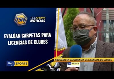 Evalúan carpetas para licencias de clubes. La dura tarea de Eduardo Flores.