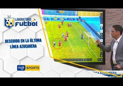 Descuido en la última línea azucarera. Nacional Potosí aprovechó para abrir el marcador.