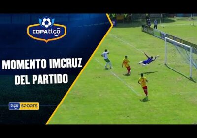 Este fue el momento Imcruz en el primer tiempo de Atlético Palmaflor vs Oriente Petrolero.