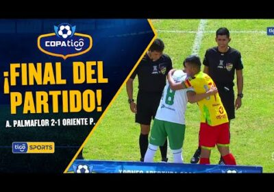 Final del partido! Atlético Palmaflor venció a Oriente Petrolero con goles de Vidaurre y Abastoflor.