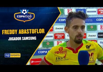 #CopaTigo🏆 Estas fueron las palabras de Freddy Abastoflor, jugador Samsung del partido.