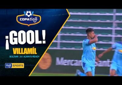 #CopaTigo🏆⚽ Villamil con un gran remate marca el segundo tanto del cotejo para el cuadro ‘Celeste’.