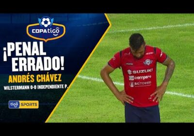 Penal Errado!!! Wilstermann pierde la oportunidad de abrir el marcador a su favor.