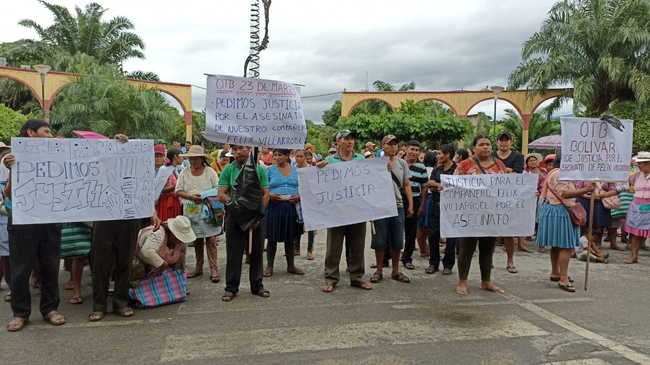 Cesarzama se moviliza pidiendo justicia por muerte de comunario