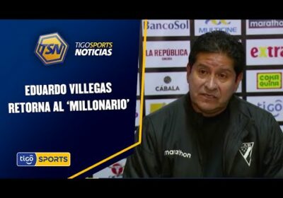 Eduardo Villegas retorna al ‘Millonario’. Se estrenará en el aniversario de El Alto.