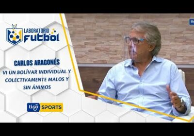 Carlos Aragonés: Vi un Bolívar individual, no tenían el espíritu de jugar un partido tan importante
