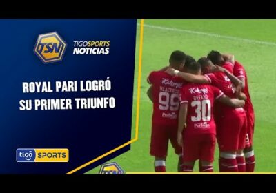 Royal Pari logró su primer triunfo. Ganaron 2-1 ante FC. Universitario.
