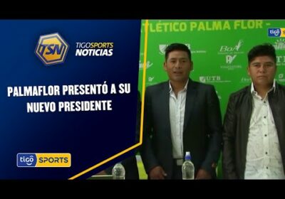 Palmaflor presentó a su nuevo presidente. Denar Sarzuri hoy fue posesionado.