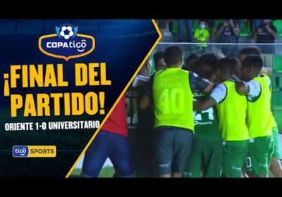 ¡Final del partido! Oriente hizo respetar su localía y derrotó a Universitario por la mínima