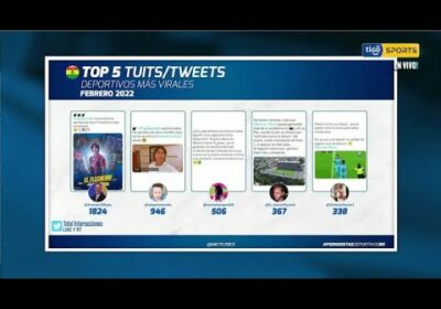 Nuestro jefe de prensa es el numero 1 en el ranking virtual. Ernesto Rojas lidera el top 5 de tweets