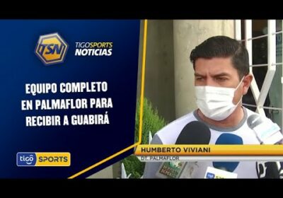 Equipo completo en Palmaflor para recibir a Guabirá. Se juega mañana desde las 15:00 hrs.