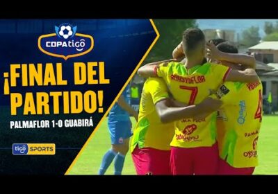 ¡Final del partido! Atlético Palmaflor venció a Guabirá en Colcapirhua con anotación de Abastoflor