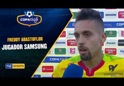 Estas fueron las palabras de Freddy Abastoflor, jugador Samsung del partido.