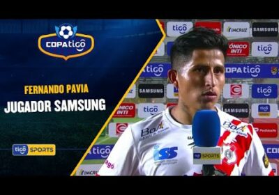 Estas fueron las palabras de Luis Fernando Pavia, Jugador Samsung del partido.