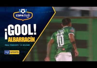 #CopaTigo🏆⚽ Albarracín apareció por el segundo palo y de primera puso en ventaja