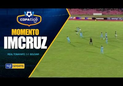 #CopaTigo🏆 Este es el momento IMCRUZ del partido.