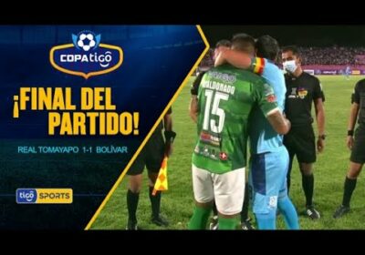 #CopaTigo🏆⚽ 90’+5 ¡Final del partido! 🤝 Real Tomayapo y Bolívar empataron en el IV Centenario.
