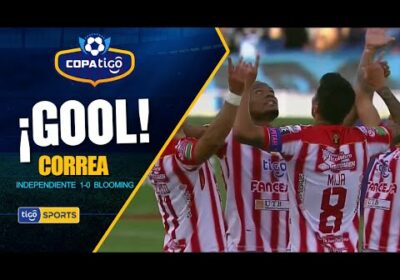 #CopaTigo🏆⚽ Correa de cabeza abre el marcador en el Patria y pone en ventaja a Independiente.