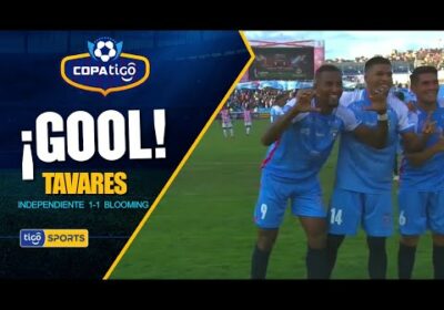 #CopaTigo🏆⚽Tavares impactó de cabeza para el empate de la ‘Academia’ cruceña en el Patria.