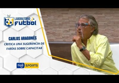 Carlos Aragonés critica una sugerencia de Farías sobre capacitar, porque dice que él no lo hizo.