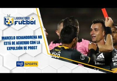 Marcelo Ochandorena no está de acuerdo con la expulsión de Prost.